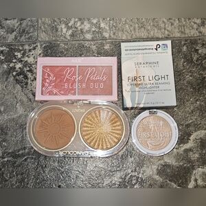 Blush Duo, Bronzer & Highlighter, Seraphine Botanicals Highlighter BNIB